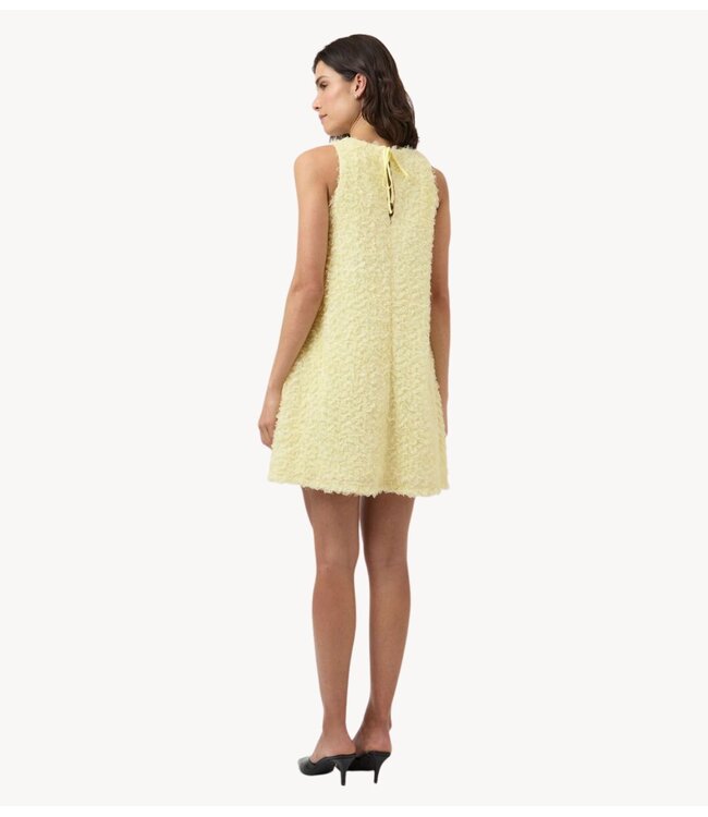 YAS Jurk YASCRIMO SL SHORT DRESS S. Wax Yellow