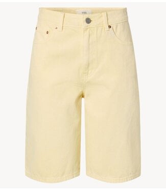 YAS Broek YASSUN HW BERMUDA DENIM SHORTS S. - FEST Anise Flower