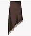 YAS Rok YASEVELINE HW MIDI LACE SKIRT S. Chocolate Brown