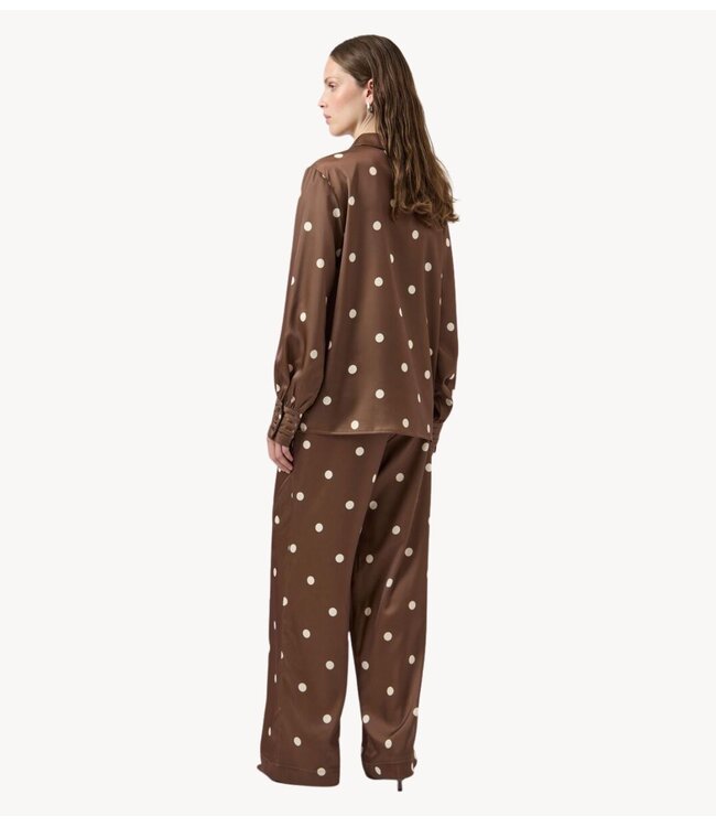 YAS Broek YASPELLA HW PANT S. Pinecone