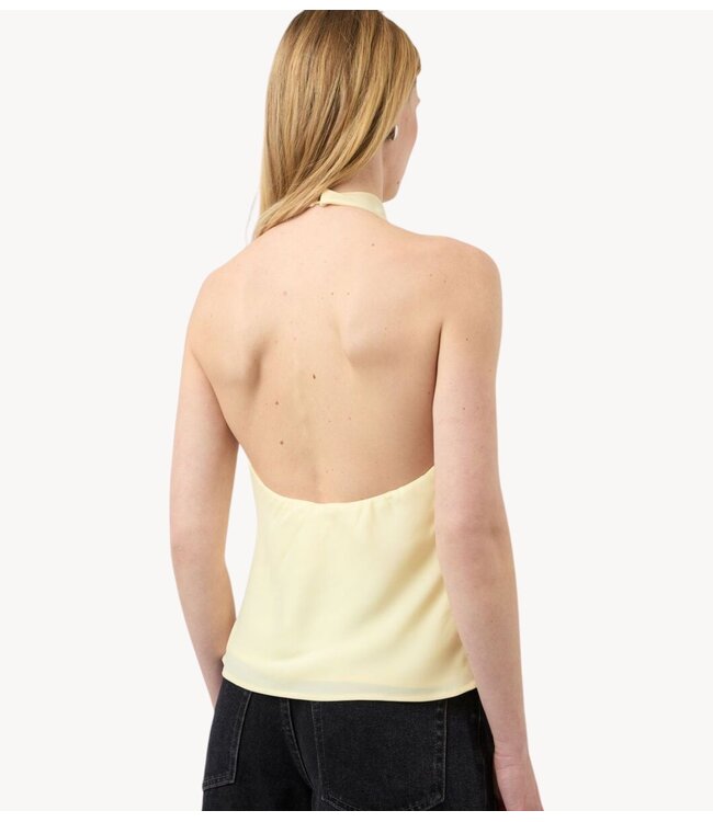 YAS Top YASPELLA HALTERNECK TOP S Anise Flower