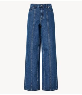 YAS Broek YASELSIE MW WIDE JEANS - SHOW JEANS L32