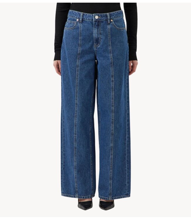 YAS Broek YASELSIE MW WIDE JEANS - SHOW JEANS L32