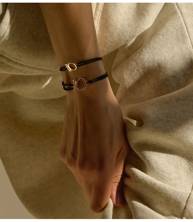 10DAYS Armband e10 bracelet midi gold