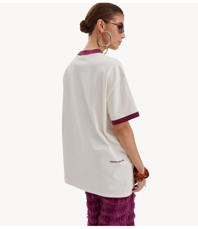 HARPER & YVE T-shirt SOL-SS ECRU
