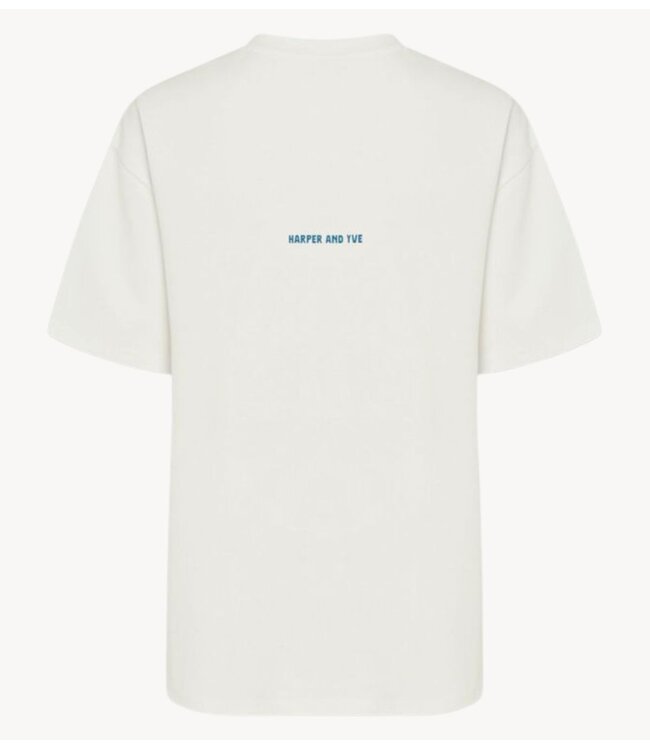 HARPER & YVE T-shirt SOLYSOMBRA-SS ECRU