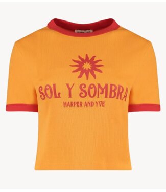 HARPER & YVE T-shirt SOMBRA-SS BLAZING ORANGE