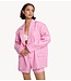 Alix The Label Blazer ladies woven rich oversized blazer  soft pink