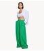 Alix The Label Broek ladies woven flowy wide pants BRIGHT GREEN