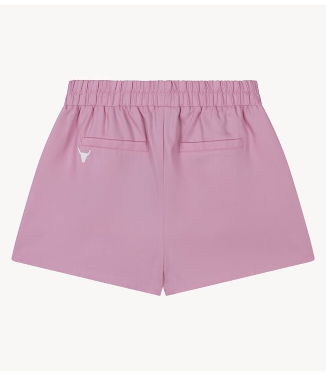 Alix The Label Broek ladies woven rich shorts SOFT PINK