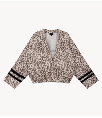 Alix The Label Jack ladies woven sporty animal jacket ANIMAL