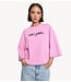 Alix The Label T-shirt ladies knitted the label t-shirt SOFT PINK
