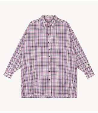 Alix The Label Jurk ladies woven damaged check dress MULTI COLOUR