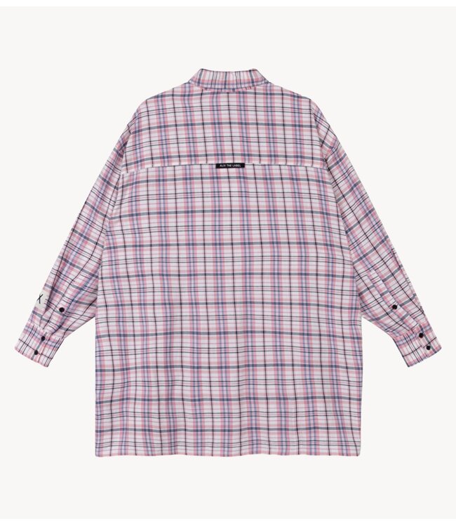 Alix The Label Jurk ladies woven damaged check dress MULTI COLOUR