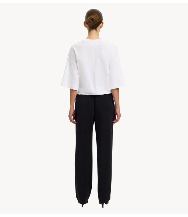 Selected Broek SLWTENNY HW PANT NOOS Black