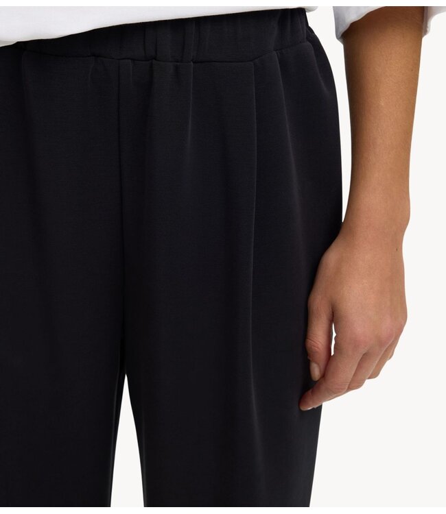 Selected Broek SLWTENNY HW PANT NOOS Black