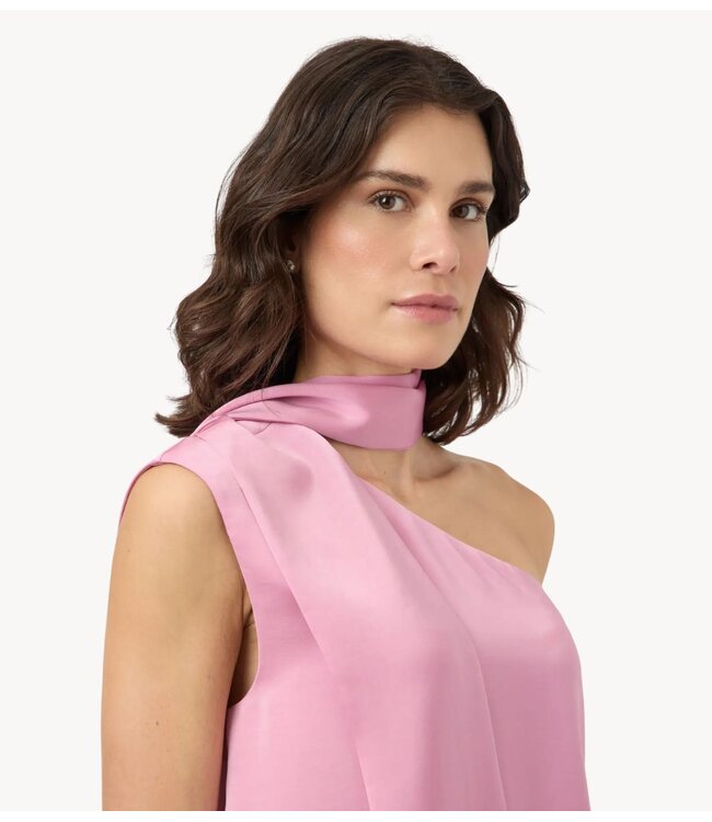 YAS Top YASANNALINA ONE SHOULDERTOP S. - D2D Orchid Smoke