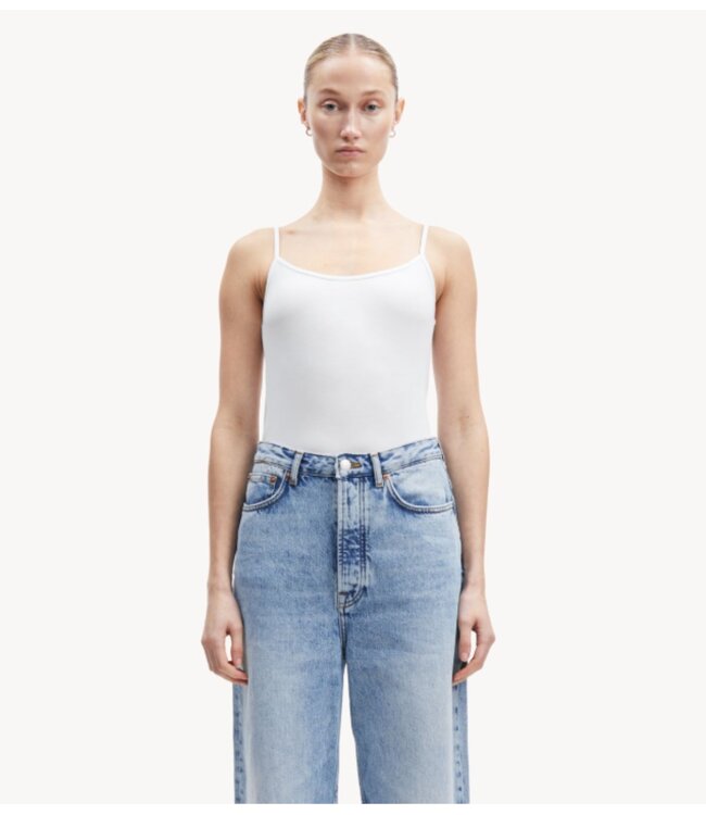 Samsøe Samsøe Top Talla strap top 265 BASIC white
