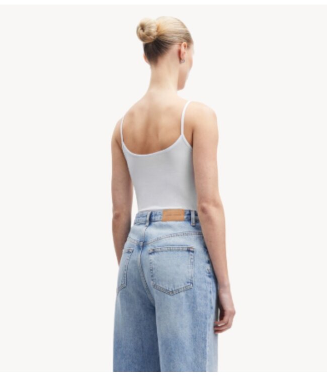 Samsøe Samsøe Top Talla strap top 265 BASIC white