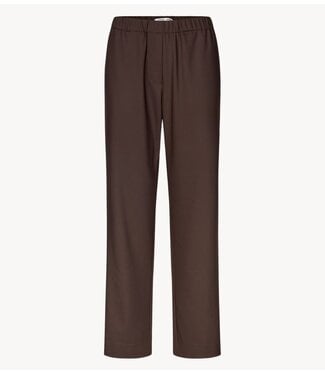 Samsøe Samsøe Broek SAHOYS STRAIGHT TROUSERS 16227 MOLE