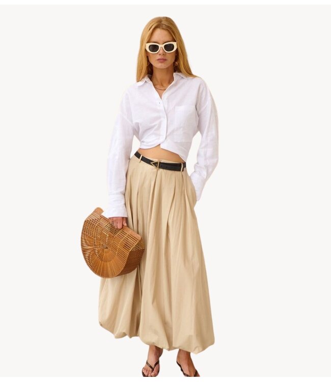 OU. Rok Skirt Rue Douce beige