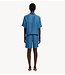 Selected Top  SLFJANNA 2/4 POLO SHIRT medium blue denim