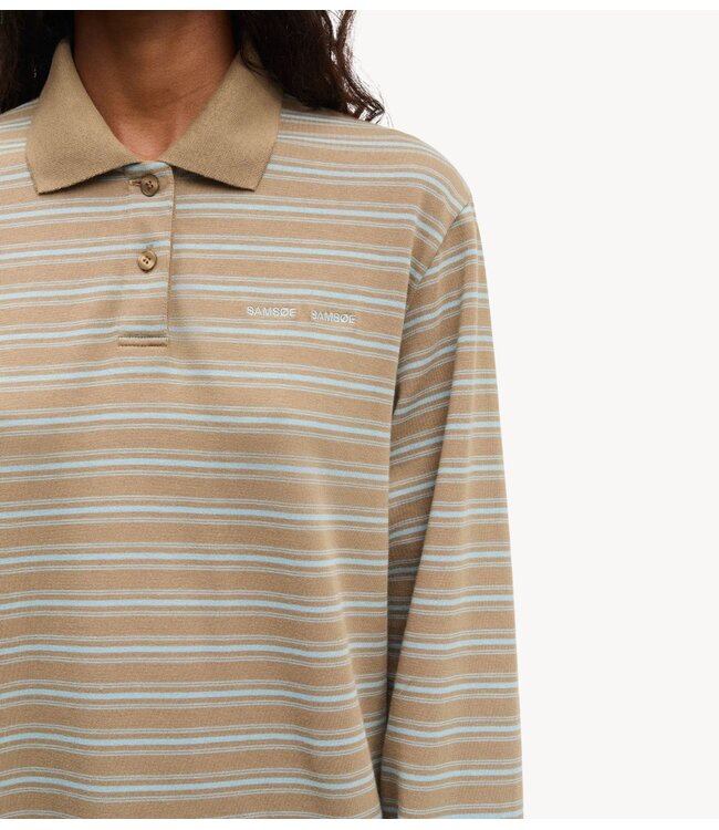 Samsøe Samsøe Jurk SADOVER LS DRESS 15512 lead st.