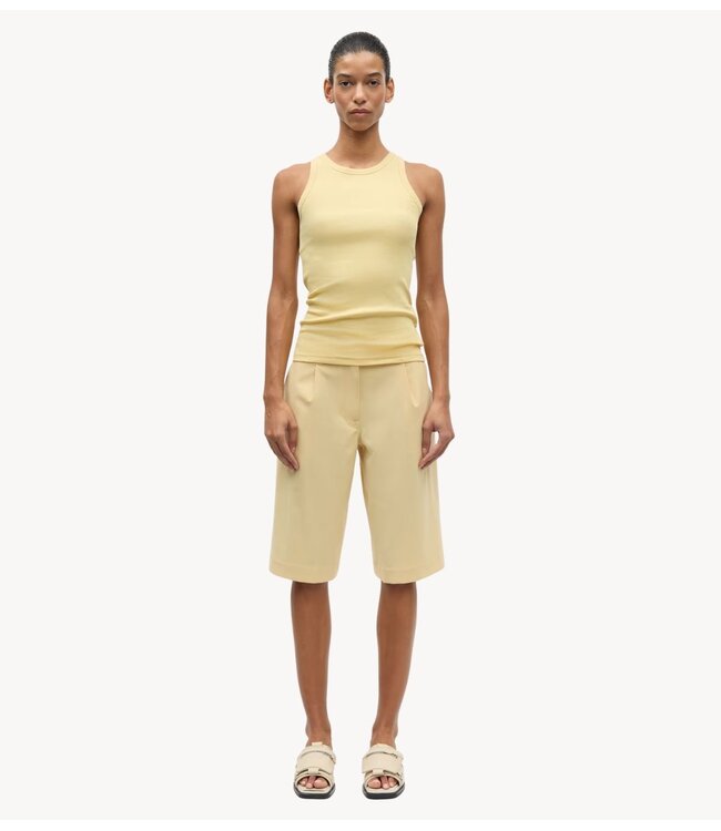 Samsøe Samsøe Shorts SAHARPER PLEAT SHORTS 16054 STRAW