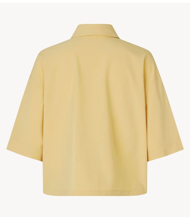 Samsøe Samsøe Blouse SALULU SS SHIRT 16054 STRAW