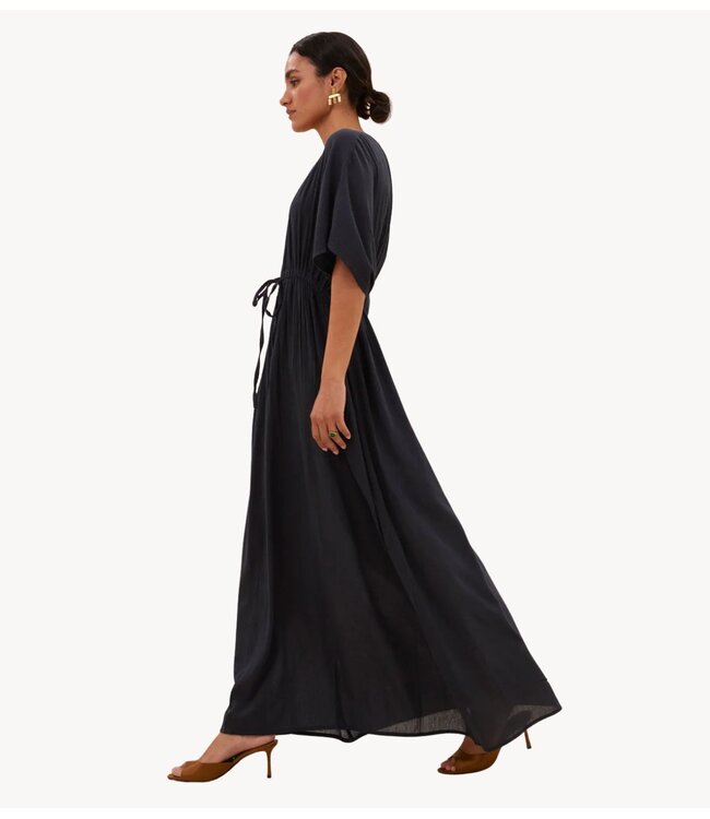 BY-BAR Jurk long dress captain blue