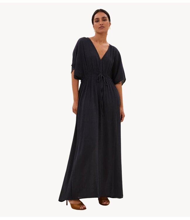 BY-BAR Jurk long dress captain blue