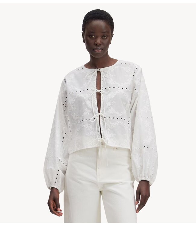 EDITED Top Lisanne Blouse Optic White