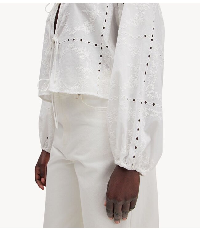 EDITED Top Lisanne Blouse Optic White