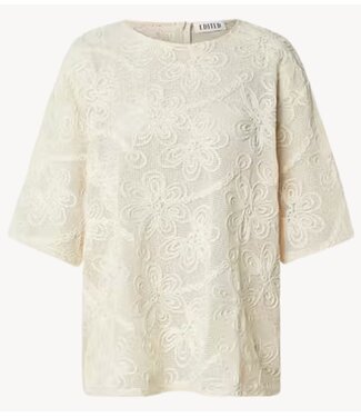 EDITED Top Xally Tunic Egret