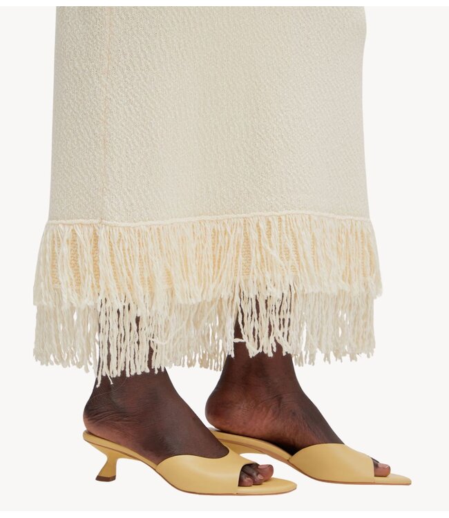 EDITED Jurk Alissa Knit Dress Antique White