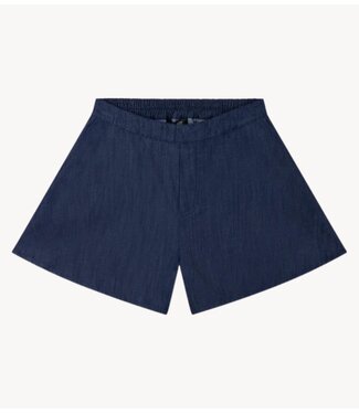 Refined Department Shorts ladies woven wide denim shorts CINDY navy