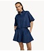 Refined Department Blouse ladies woven short sleeve denim jacket ADELINE navy