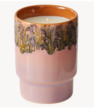 HKLIVING Geurkaars 70s ceramics: small scented  candle Miami
