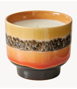 HKLIVING Geurkaars 70s ceramics: small scented  candle Tulum