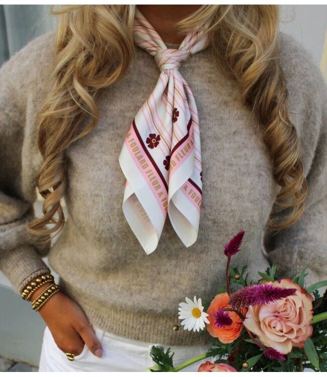 Fleur & Foulard Sjaal Scarf flowergirl