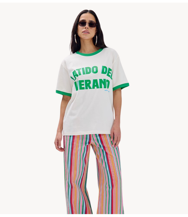 HARPER & YVE T-shirt LATIDO-SS ECRU