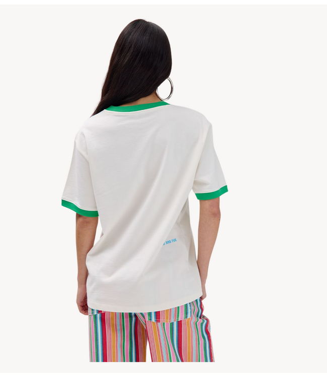 HARPER & YVE T-shirt LATIDO-SS ECRU