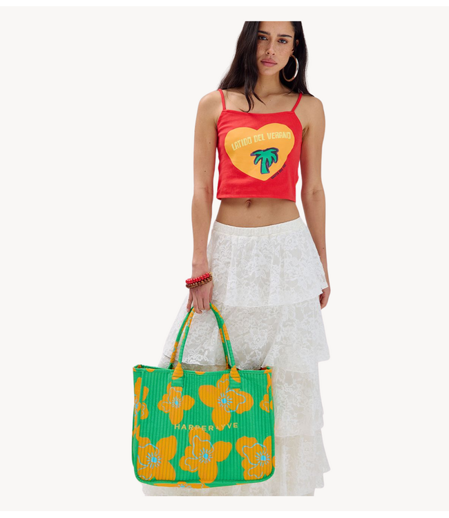 HARPER & YVE Tas LEXIE-BAG WILD FLOWER/LEXIE LEOPARD BLOOM
