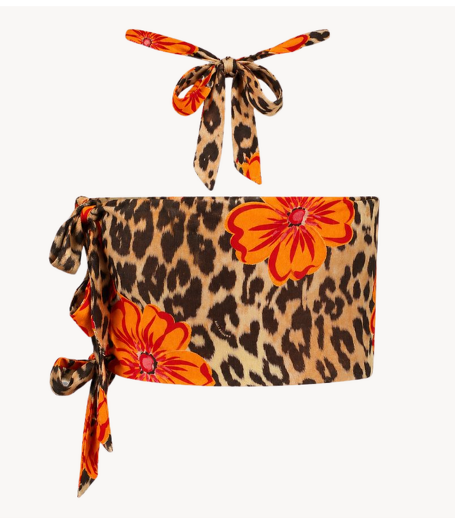 HARPER & YVE Top KEES-SS LEXIE LEOPARD BLOOM