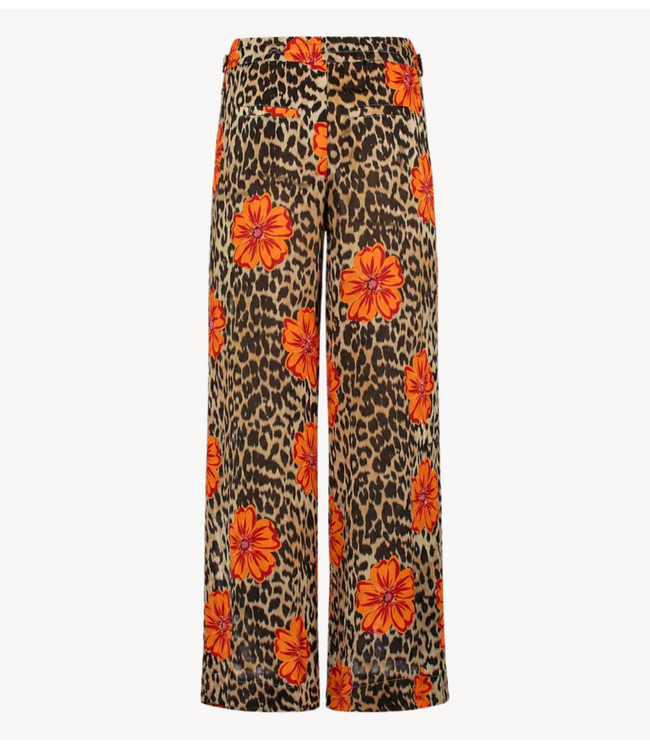 HARPER & YVE Broek MEIKE-PA  LEXIE LEOPARD BLOOM