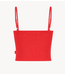 HARPER & YVE Top LATIDODELVERANO-SS POPPY RED