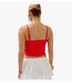 HARPER & YVE Top LATIDODELVERANO-SS POPPY RED