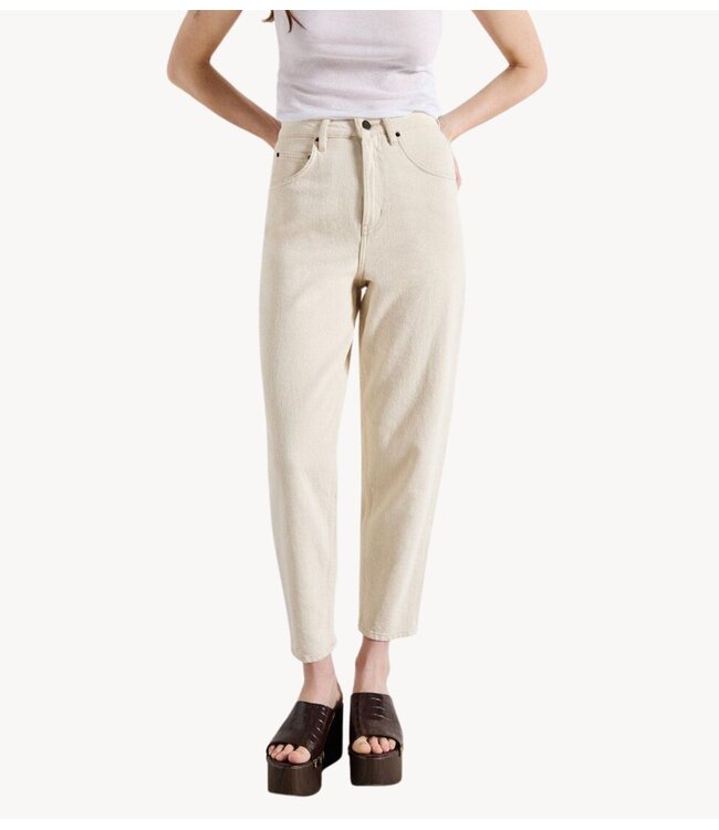 American Vintage Broek TINEBOROW ECRU