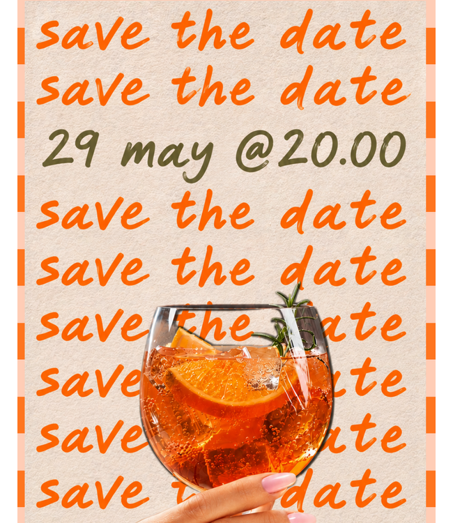 TICKET APEROL AT THE PARK -29 MEI KKLUP x VANSTREEK