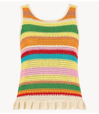HARPER & YVE Top MARTHA-SS MULTI STRIPE